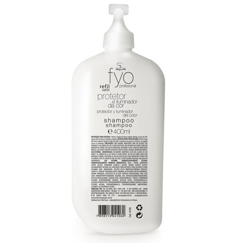 Refil Shampoo Jequiti fyo profissional Protetor e Ilumi400ml