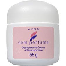 Sem Perfume Desodorante Creme Antitranspirante 55g