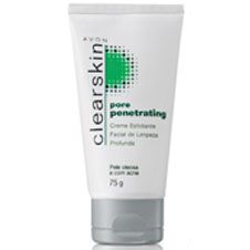 Clearskin Creme Esfoliante Facial de Limpeza Profunda 75 ml