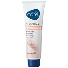 Avon Care Glicerina Creme Hidratante para Mãos e Unhas 90 g